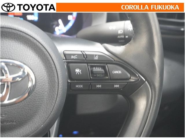 ヤリスクロス ハイブリッドZ アドベンチャー 衝突被害軽減システム メモリーナビ ETC バックカメラ キーレス スマートキー 盗難防止装置(19枚目)