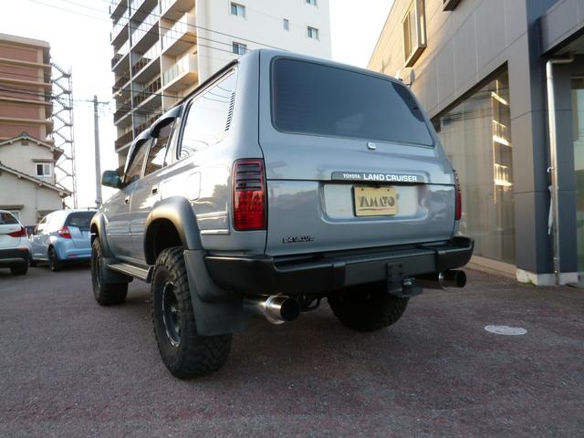 ランドクルーザー８０ ＶＸリミテッド　ターボ・リアＬＳＤ・リフトＵＰ・純正角目４灯・前後ラテラル・マフラー・１６ＡＷ・オープンカントリーＭＴ・ヒッチ・ＳＤナビＴＶ・Ｂカメラ・ＥＴＣ・リーディングダウン・ＬＥＤテール・前後ドラレコ・モモステ（10枚目）