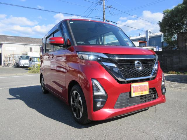 ルークス ハイウェイスター X プロパイロットエディション プロパイロット 快適パック 両側電動スライドドア ハンズフリードア 純正ナビ アラウンドビューモニター 純正ドラレコ 車線逸脱防止 衝突防止ブレーキ コーナーセンサー LEDヘッドライト LEDフォグ(4枚目)