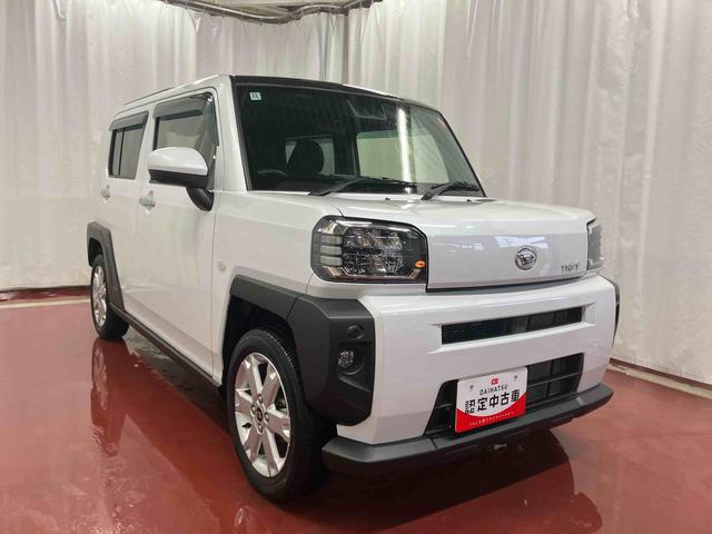 タフト Ｇ　下取車　ＤＶＤオーディオ　バックカメラ　サンル－フ　ＵＳＢ　ＤＶＤ　車線逸脱防止　スマートキー　オートマチックハイビーム　オートライト　ＡＢＳ　エアバッグ　衝突安全ボディ　衝突被害軽減システム（4枚目）