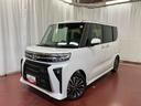 タント カスタムRS 届出済未使用車 元展示車 ターボ 禁煙 ディスプレイオーディオ バックカメラ ブルートゥース 衝突被害軽減システム 両側電動スライドドア シートヒーター LEDヘッドランプ オートライト スマートキー 中古車画像_2