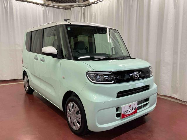 タント Ｘ　元試乗車　アイドリングストップ　衝突被害軽減システム　電動格納ミラー　スマートキー　ＬＥＤヘッドランプ　車線逸脱警報　オートマチックハイビーム　片側電動両側スライドドア　１オーナー　盗難警報装置（4枚目）