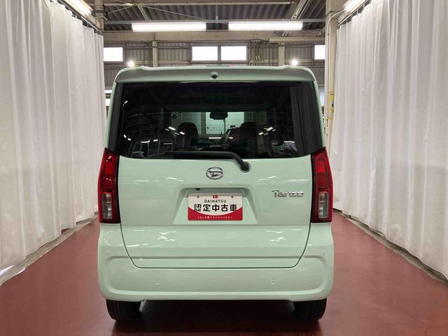 タント Ｘ　元試乗車　アイドリングストップ　衝突被害軽減システム　電動格納ミラー　スマートキー　ＬＥＤヘッドランプ　車線逸脱警報　オートマチックハイビーム　片側電動両側スライドドア　１オーナー　盗難警報装置（6枚目）