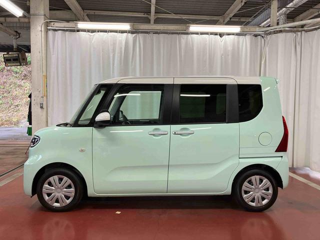 タント Ｘ　元試乗車　アイドリングストップ　衝突被害軽減システム　電動格納ミラー　スマートキー　ＬＥＤヘッドランプ　車線逸脱警報　オートマチックハイビーム　片側電動両側スライドドア　１オーナー　盗難警報装置（8枚目）