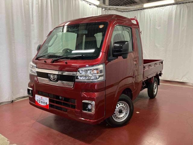 ハイゼットトラック ジャンボエクストラ　元展示車　２ＷＤ　ＣＶＴ車　オーディオレス　スマ－トキー　電動格納ミラー　エアバッグ　オートライト　１オーナー　記録簿付き　禁煙車　ＬＥＤヘッドランプ　ＡＢＳ　アイドリングストップ（2枚目）