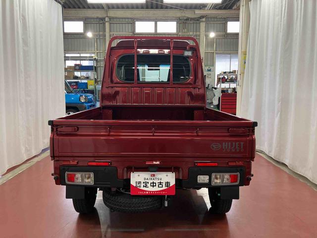 ハイゼットトラック ジャンボエクストラ　元展示車　２ＷＤ　ＣＶＴ車　オーディオレス　スマ－トキー　電動格納ミラー　エアバッグ　オートライト　１オーナー　記録簿付き　禁煙車　ＬＥＤヘッドランプ　ＡＢＳ　アイドリングストップ（6枚目）