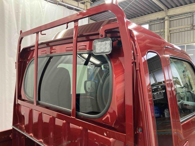 ハイゼットトラック ジャンボエクストラ　元展示車　２ＷＤ　ＣＶＴ車　オーディオレス　スマ－トキー　電動格納ミラー　エアバッグ　オートライト　１オーナー　記録簿付き　禁煙車　ＬＥＤヘッドランプ　ＡＢＳ　アイドリングストップ（34枚目）