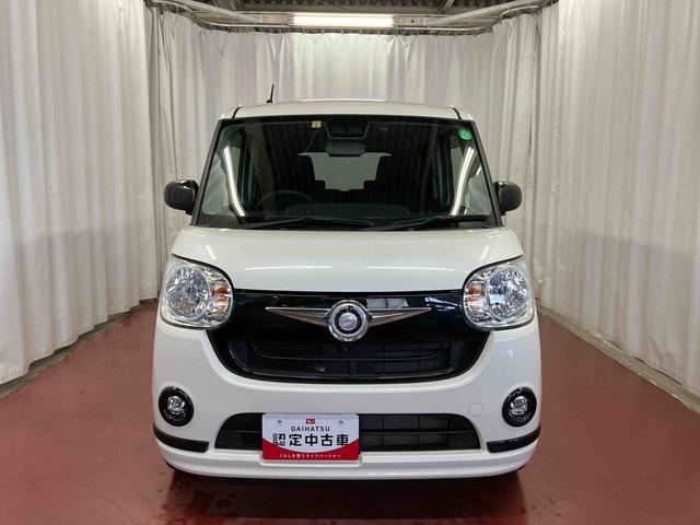 ムーヴキャンバス Ｘブラックアクセントリミテッド　ＳＡＩＩＩ　下取車　ナビ　ブルートゥース　ドライブレコーダー　パノラマモニター　衝突被害軽減システム　横滑防止　両側電動スライドドア　セキュリティアラーム　電動格納式ドアミラー　ＡＢＳ　ベントシート　スマートキー（3枚目）