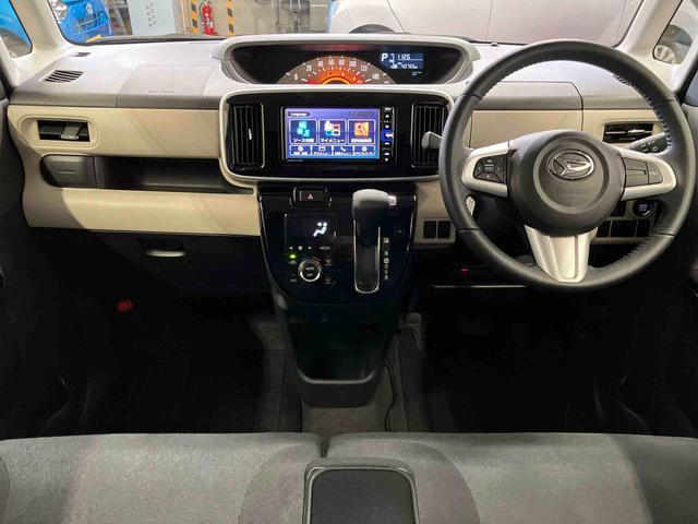 ムーヴキャンバス Ｘブラックアクセントリミテッド　ＳＡＩＩＩ　下取車　ナビ　ブルートゥース　ドライブレコーダー　パノラマモニター　衝突被害軽減システム　横滑防止　両側電動スライドドア　セキュリティアラーム　電動格納式ドアミラー　ＡＢＳ　ベントシート　スマートキー（9枚目）