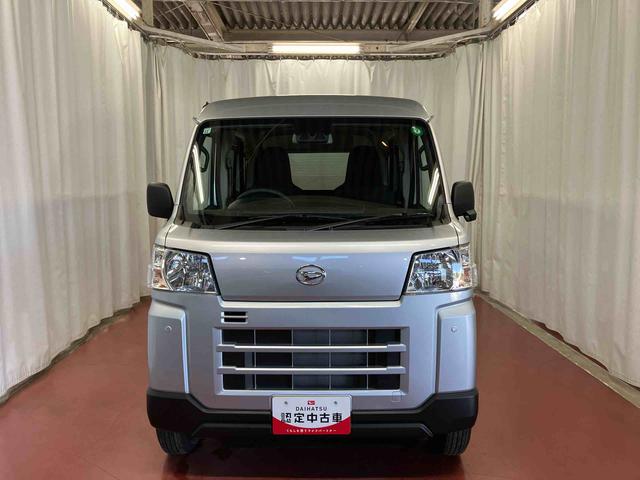 ハイゼットカーゴ DX 元展示車 禁煙 衝突被害軽減システム 衝突安全ボディ レーンキープアシスト キーレス 両側スライドドア ESC オートライト オートマチックハイビーム ABS 運転席エアバッグ 助手席エアバッグ(3枚目)