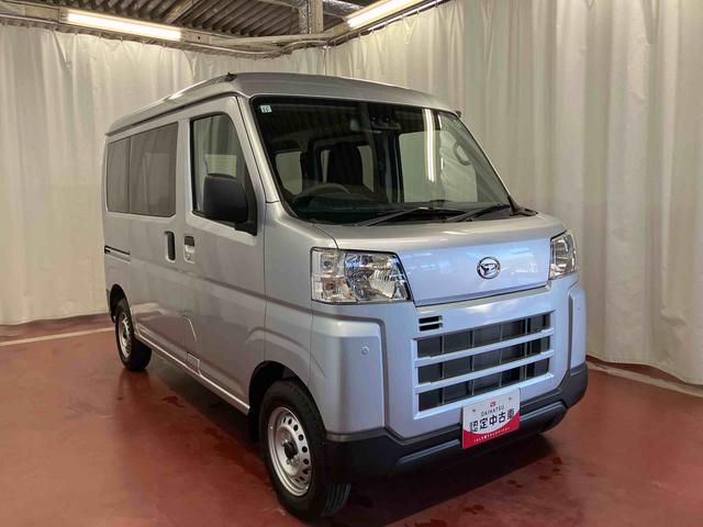 ハイゼットカーゴ DX 元展示車 禁煙 衝突被害軽減システム 衝突安全ボディ レーンキープアシスト キーレス 両側スライドドア ESC オートライト オートマチックハイビーム ABS 運転席エアバッグ 助手席エアバッグ(4枚目)