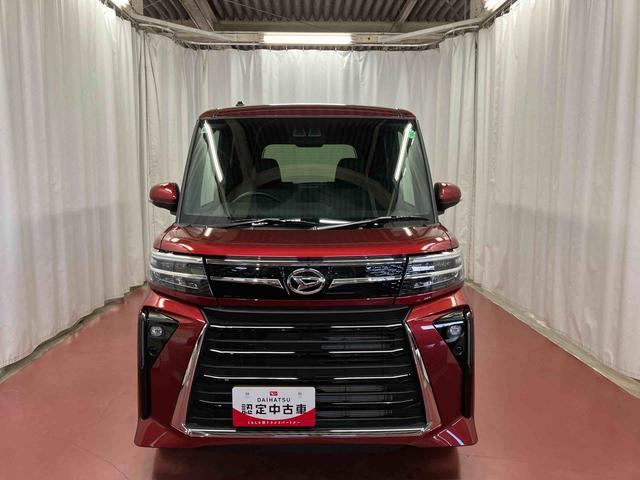 タント カスタムX 元試乗車 衝突被害軽減システム 車線逸脱防止 アイドリングストップ LEDヘッドランプ 1オーナー シートヒーター オートマチックハイビーム 電動格納ミラー スマートキー オートライト 整備記録簿(3枚目)