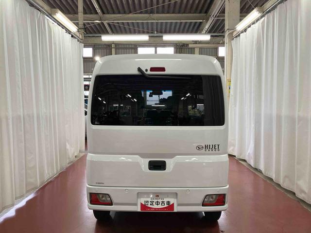 ハイゼットカーゴ クルーズ　下取車　衝突被害軽減システム　衝突安全ボディ　両側スライドドア　オートライト　ＬＥＤヘッドランプ　運転席エアバッグ　助手席エアバッグ　ＥＴＣ　ドライブレコーダー　スマートキー　ＡＢＳ（6枚目）