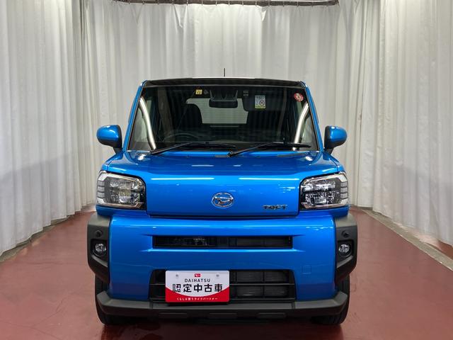 タフト Ｇターボ　下取車　誤発進抑制機能　ナビＴＶ　電格ミラー　バックカメラ　ＬＥＤヘッドランプ　前席シートヒーター　車線逸脱警報装置　盗難防止システム　地デジ　ＥＴＣ付き　アルミホイール　ターボエンジン　ＤＶＤ（3枚目）