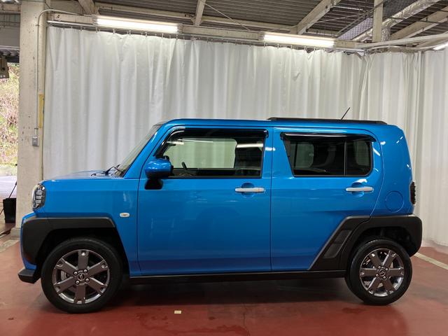 タフト Ｇターボ　下取車　誤発進抑制機能　ナビＴＶ　電格ミラー　バックカメラ　ＬＥＤヘッドランプ　前席シートヒーター　車線逸脱警報装置　盗難防止システム　地デジ　ＥＴＣ付き　アルミホイール　ターボエンジン　ＤＶＤ（8枚目）