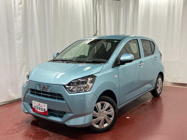 ミライース Ｘ　ＳＡＩＩＩ　届出済未使用車　元展示車　アイドリングストップ　ＬＥＤヘッドランプ　衝突被害軽減システム　禁煙　車線逸脱警告　電動格納式ドアミラー　オートハイビーム　キーレス　衝突安全ボディ　オートライト　ＡＢＳ（2枚目）