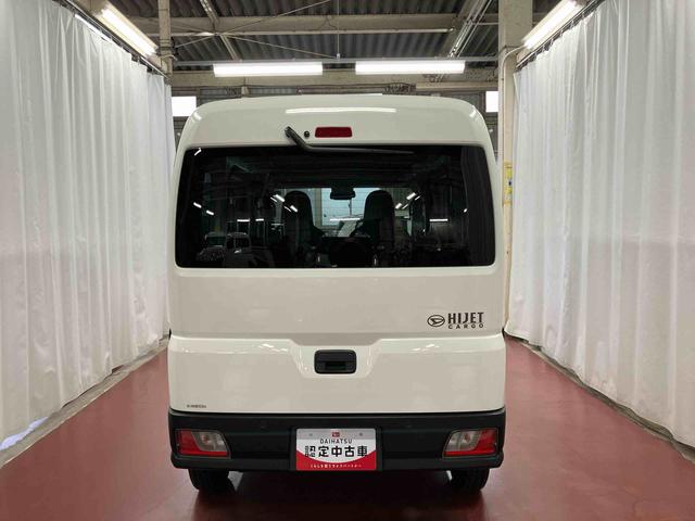 ハイゼットカーゴ ＤＸ　１オーナー　衝突安全ボディ　キーレスキー　両側スライドドア　アイドリングストップ　オートマチックハイビーム　ＥＳＣ　オートライト　記録簿　レーンアシスト　運転席エアバッグ　助手席エアバッグ　ＡＢＳ（6枚目）