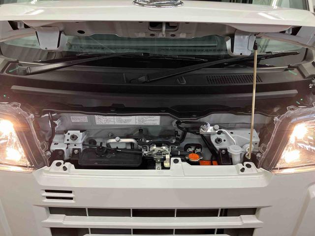 ハイゼットカーゴ ＤＸ　１オーナー　衝突安全ボディ　キーレスキー　両側スライドドア　アイドリングストップ　オートマチックハイビーム　ＥＳＣ　オートライト　記録簿　レーンアシスト　運転席エアバッグ　助手席エアバッグ　ＡＢＳ（35枚目）