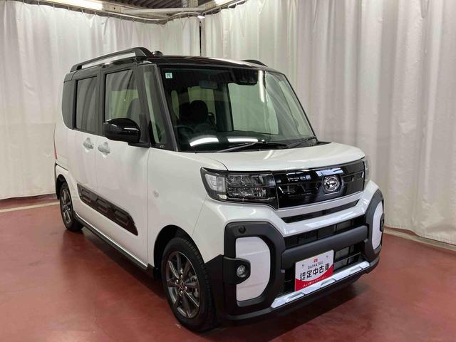 タント ファンクロス　元試乗車　衝突被害軽減システム　両側電動スライドドア　シートヒーター　１オーナー　オートライト　レーンキープアシスト　ＬＥＤヘッドライト　スマートキー　オートマチックハイビーム　ベンチシート　アルミ（4枚目）