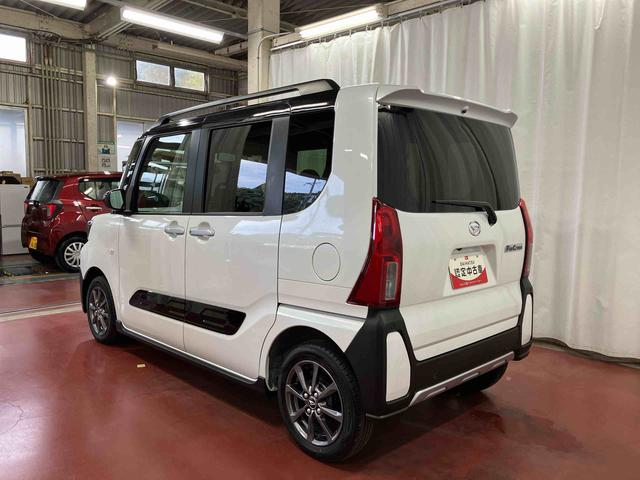 タント ファンクロス　元試乗車　衝突被害軽減システム　両側電動スライドドア　シートヒーター　１オーナー　オートライト　レーンキープアシスト　ＬＥＤヘッドライト　スマートキー　オートマチックハイビーム　ベンチシート　アルミ（7枚目）