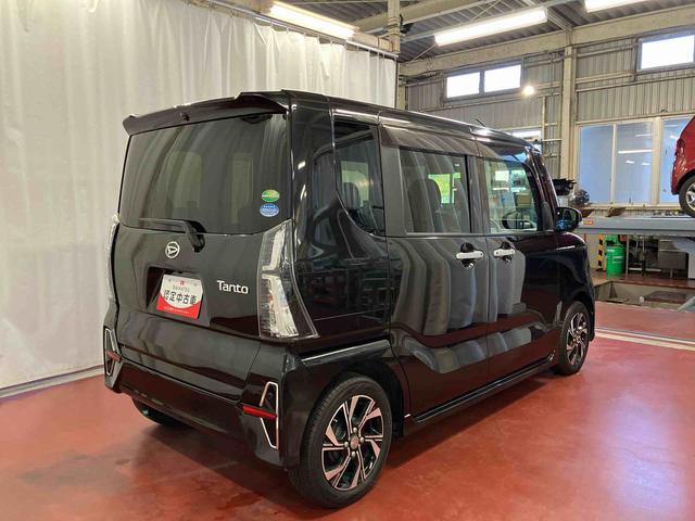 タント カスタムＸセレクション　下取車　ナビ　ブルートゥース　ＥＴＣ　衝突被害軽減システム　シートヒーター　両側電動スライドドア　スマートキー　ＬＥＤヘッドランプ　オートライト　オートマチックハイビーム　車線逸脱警報　ベンチシート（5枚目）