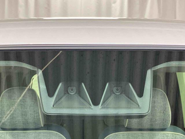 ムーヴキャンバス ストライプスＧ　届出済未使用車　元展示車　アイドリングストップ　禁煙　セキュリティアラーム　スマートキー　プッシュスタート　シートヒーター　１オーナー車　ＬＥＤヘッドランプ　車線逸脱警報　オートマチックハイビーム（9枚目）