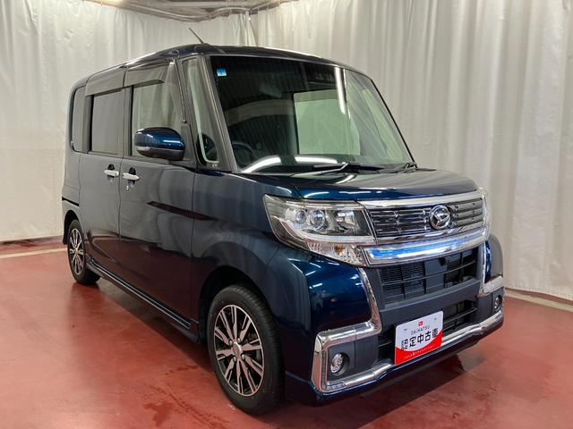 タント カスタムＸ　トップエディションＶＳ　ＳＡＩＩＩ　下取車　ナビ　パノラマモニター　ＥＴＣ　シートヒーター　両側電動スライドドア　Ｂｌｕｅｔｏｏｔｈ　フルセグＴＶ　衝突被害軽減システム　レーンアシスト　ＬＥＤヘッドランプ　スマートキー　プッシュスタート（4枚目）