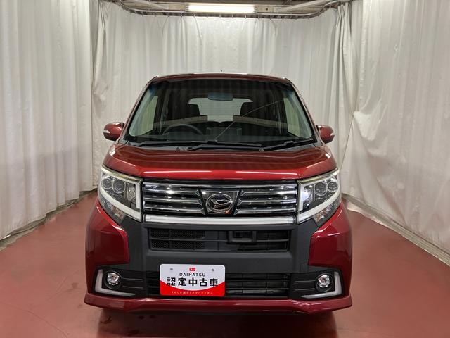 ムーヴ カスタム　Ｘ　ハイパーＳＡ　下取車　ナビ　バックカメラ　ＬＥＤヘッドランプ　衝突被害軽減システム　横滑り防止装置　ワンセグＴＶ　ＤＶＤ　スマートキー　プッシュスタート　アイドリングストップ　純正アルミホイール　オートライト（3枚目）