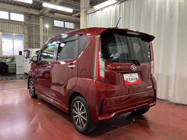 ムーヴ カスタム　Ｘ　ハイパーＳＡ　下取車　ナビ　バックカメラ　ＬＥＤヘッドランプ　衝突被害軽減システム　横滑り防止装置　ワンセグＴＶ　ＤＶＤ　スマートキー　プッシュスタート　アイドリングストップ　純正アルミホイール　オートライト（7枚目）