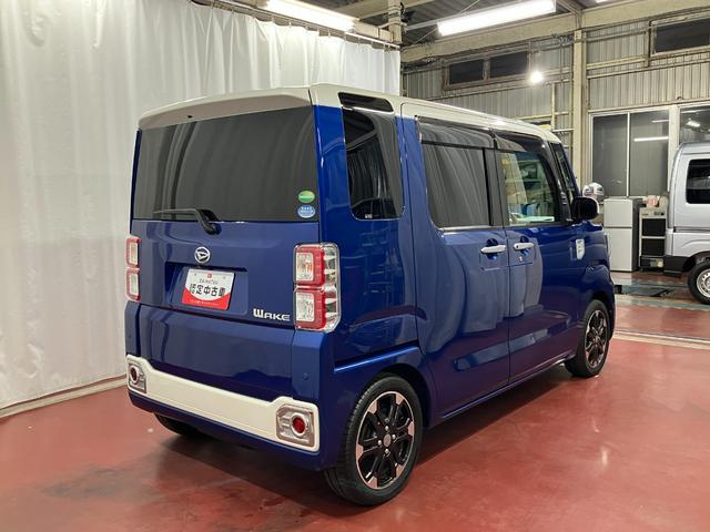 ウェイク Ｇターボ　レジャーエディションＳＡＩＩＩ　下取車　ナビＴＶ　バックカメラ　イモビライザー　両側電動スライドドア　ブルートゥース　ターボエンジン　ＬＥＤライト　オートハイビーム　スマートキー　電動格納ミラー　アイドリングストップ　車線逸脱警報（5枚目）