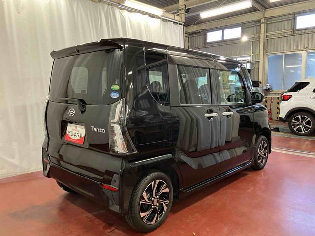 タント カスタムＸ　下取車　ナビ　ブルートゥース　衝突被害軽減システム　車線逸脱防止　両側電動スライドドア　ＬＥＤヘッドランプ　オートライト　オートマチックハイビーム　スマートキー　衝突安全ボディ　電動格納ミラー（5枚目）