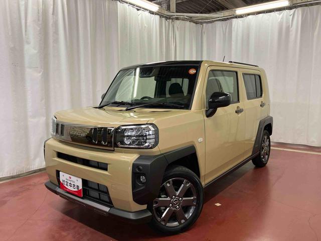 タフト Ｇ　ダーククロムベンチャー　届出済未使用車　１オーナー　アダプティブクルーズコントロール　オートマチックハイビーム　ＬＥＤヘッドランプ　レーンキープアシスト　アイドリングストップ　電動格納ミラー　記録簿　禁煙　スマートキー（2枚目）