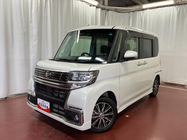 タント カスタムＸ　トップエディションリミテッドＳＡＩＩＩ　下取車　ナビ　パノラマモニター　ドライブレコーダー　運転席シートヒーター　衝突被害軽減システム　レーンアシスト　両側電動スライドドア　Ｂｌｕｅｔｏｏｔｈ　フルセグＴＶ　ＬＥＤヘッドランプ　スマートキー（2枚目）