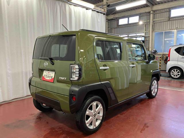 タフト Ｇ　届出済未使用車　元展示車　アダプティブクルーズコントロール　衝突被害軽減システム　シートヒーター　アイドリングストップ　スマートキー　プッシュスタート　１オーナー　オートマチックハイビーム　電格ミラー（5枚目）