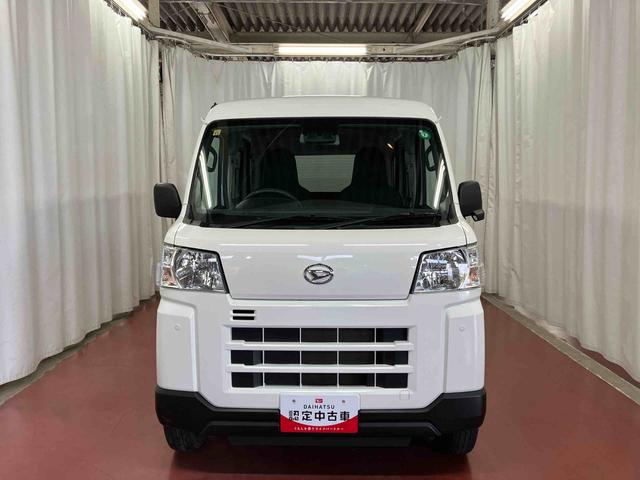 ハイゼットカーゴ ＤＸ　４ＷＤ　アイドリングストップ　レーンキープアシスト　運転席エアバッグ　助手席エアバッグ　１オーナー車　オートマチックハイビーム　記録簿　オートライト　ＡＢＳ　衝突安全ボディ　衝突被害軽減システム（3枚目）