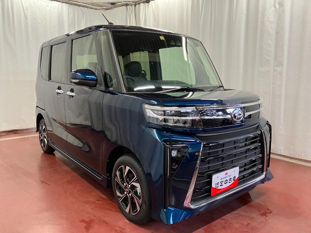 タント カスタムＸ　元試乗車　９インチディスプレイオーディオ　バックカメラ　ＥＴＣ　前後ドライブレコーダー　アダプティブクルーズコントロール　シートヒーター　両側電動スライドドア　Ｂｌｕｅｔｏｏｔｈ　衝突被害軽減システム（4枚目）