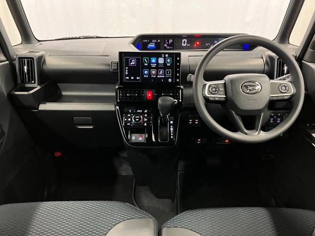 タント カスタムＸ　元試乗車　９インチディスプレイオーディオ　バックカメラ　ＥＴＣ　前後ドライブレコーダー　アダプティブクルーズコントロール　シートヒーター　両側電動スライドドア　Ｂｌｕｅｔｏｏｔｈ　衝突被害軽減システム（10枚目）