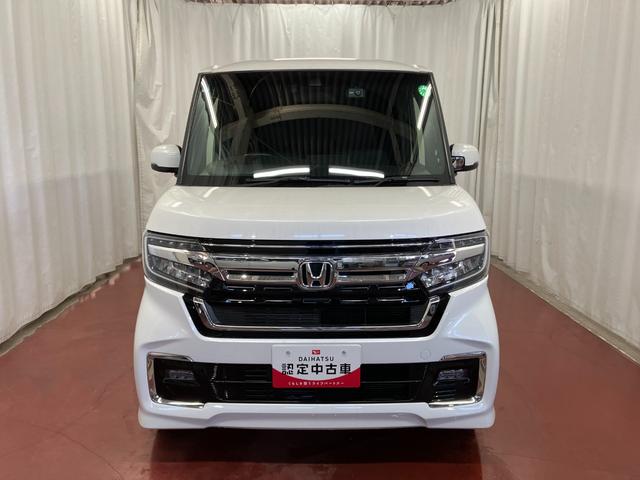 Ｎ－ＢＯＸカスタム Ｌターボ　下取車　ナビ　前後ドラレコ　バックカメラ　ＥＴＣ　シートヒーター　Ｂｌｕｅｔｏｏｔｈ　フルセグＴＶ　ＤＶＤ　両側電動スライドドア　アダプティブクルーズコントロール　パドルシフト　ＬＥＤヘッドライト（3枚目）