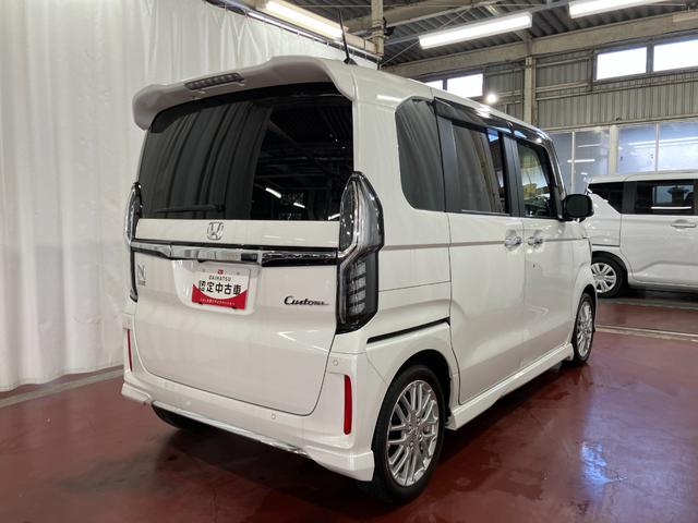 Ｎ－ＢＯＸカスタム Ｌターボ　下取車　ナビ　前後ドラレコ　バックカメラ　ＥＴＣ　シートヒーター　Ｂｌｕｅｔｏｏｔｈ　フルセグＴＶ　ＤＶＤ　両側電動スライドドア　アダプティブクルーズコントロール　パドルシフト　ＬＥＤヘッドライト（5枚目）