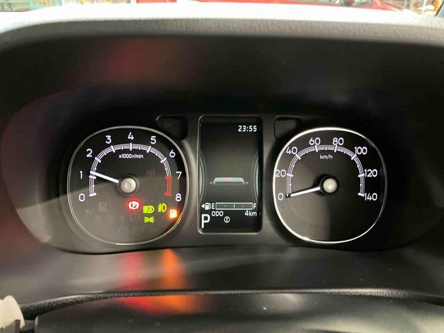 ムーヴキャンバス セオリーＧ　届出済未使用車　元展示車　アイドリングストップ　衝突被害軽減システム　電動格納ミラー　ＬＥＤヘッドランプ　シートヒーター　両側電動スライドドア　禁煙　オートライト　１オーナー　車線逸脱警報（11枚目）