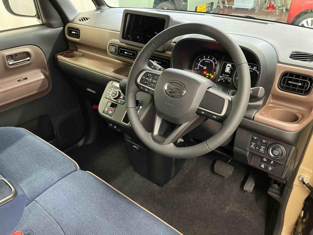 ムーヴキャンバス セオリーＧ　届出済未使用車　元展示車　アイドリングストップ　衝突被害軽減システム　電動格納ミラー　ＬＥＤヘッドランプ　シートヒーター　両側電動スライドドア　禁煙　オートライト　１オーナー　車線逸脱警報（12枚目）