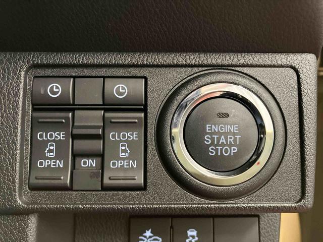 ムーヴキャンバス セオリーＧ　届出済未使用車　元展示車　アイドリングストップ　衝突被害軽減システム　電動格納ミラー　ＬＥＤヘッドランプ　シートヒーター　両側電動スライドドア　禁煙　オートライト　１オーナー　車線逸脱警報（19枚目）