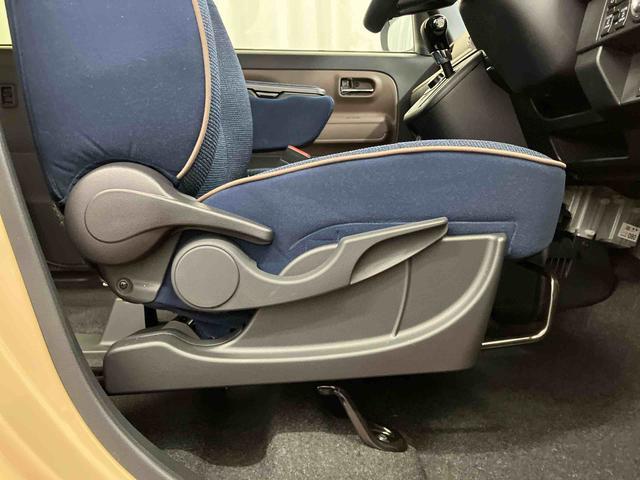 ムーヴキャンバス セオリーＧ　届出済未使用車　元展示車　アイドリングストップ　衝突被害軽減システム　電動格納ミラー　ＬＥＤヘッドランプ　シートヒーター　両側電動スライドドア　禁煙　オートライト　１オーナー　車線逸脱警報（24枚目）