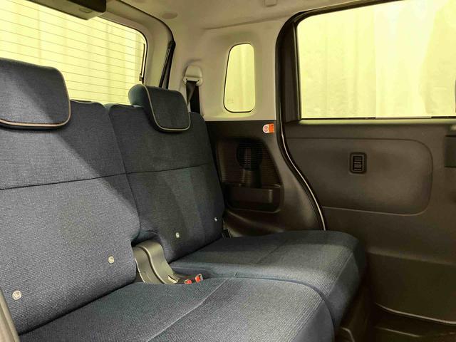 ムーヴキャンバス セオリーＧ　届出済未使用車　元展示車　アイドリングストップ　衝突被害軽減システム　電動格納ミラー　ＬＥＤヘッドランプ　シートヒーター　両側電動スライドドア　禁煙　オートライト　１オーナー　車線逸脱警報（33枚目）