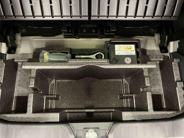 ムーヴキャンバス セオリーＧ　届出済未使用車　元展示車　アイドリングストップ　衝突被害軽減システム　電動格納ミラー　ＬＥＤヘッドランプ　シートヒーター　両側電動スライドドア　禁煙　オートライト　１オーナー　車線逸脱警報（38枚目）