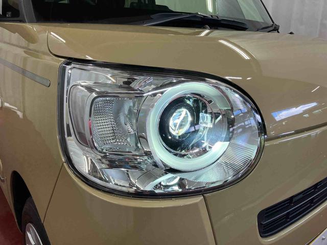 ムーヴキャンバス セオリーＧ　届出済未使用車　元展示車　アイドリングストップ　衝突被害軽減システム　電動格納ミラー　ＬＥＤヘッドランプ　シートヒーター　両側電動スライドドア　禁煙　オートライト　１オーナー　車線逸脱警報（41枚目）