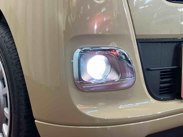 ムーヴキャンバス セオリーＧ　届出済未使用車　元展示車　アイドリングストップ　衝突被害軽減システム　電動格納ミラー　ＬＥＤヘッドランプ　シートヒーター　両側電動スライドドア　禁煙　オートライト　１オーナー　車線逸脱警報（42枚目）