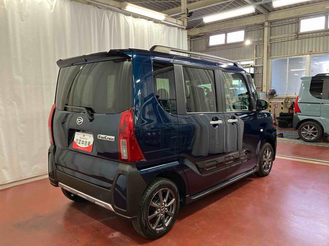 タント ファンクロス　元試乗車　衝突被害軽減システム　両側電動スライドドア　シートヒーター　１オーナー　オートマチックハイビーム　レーンキープアシスト　ＬＥＤヘッドランプ　スマートキー　オートライト　ベンチシート（5枚目）