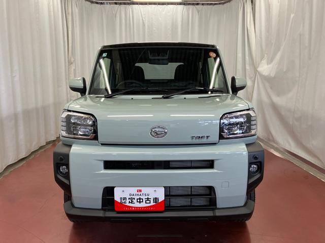 タフト Ｇ　届出済未使用車　元展示車　禁煙　アダプティブクルーズコントロール　衝突被害軽減システム　シートヒーター　アイドリングストップ　スマートキー　車線逸脱防止　オートマチックハイビーム　電動格納ミラー（3枚目）