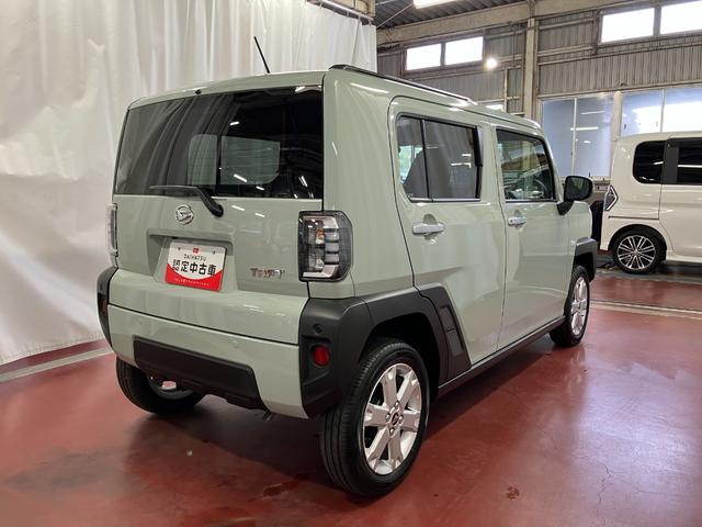 タフト Ｇ　届出済未使用車　元展示車　禁煙　アダプティブクルーズコントロール　衝突被害軽減システム　シートヒーター　アイドリングストップ　スマートキー　車線逸脱防止　オートマチックハイビーム　電動格納ミラー（5枚目）